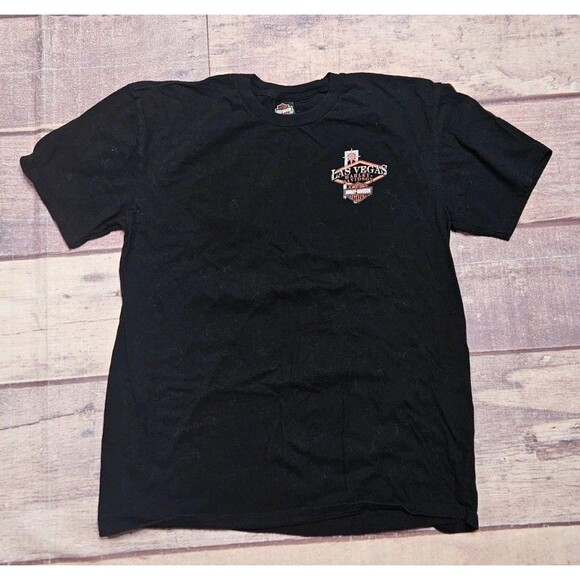 Harley Davidson Tshirt Size XL Las Vegas Nevada 4 Aces 2014 - Picture 1 of 5